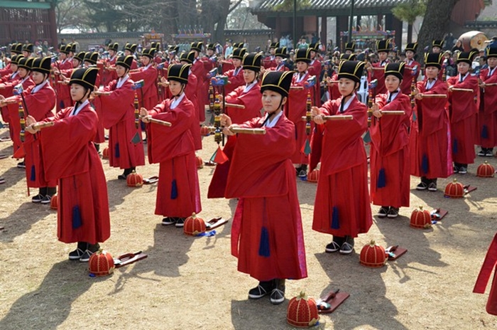 Confucian Ceremony at Sungkyunkwan University, Seoul