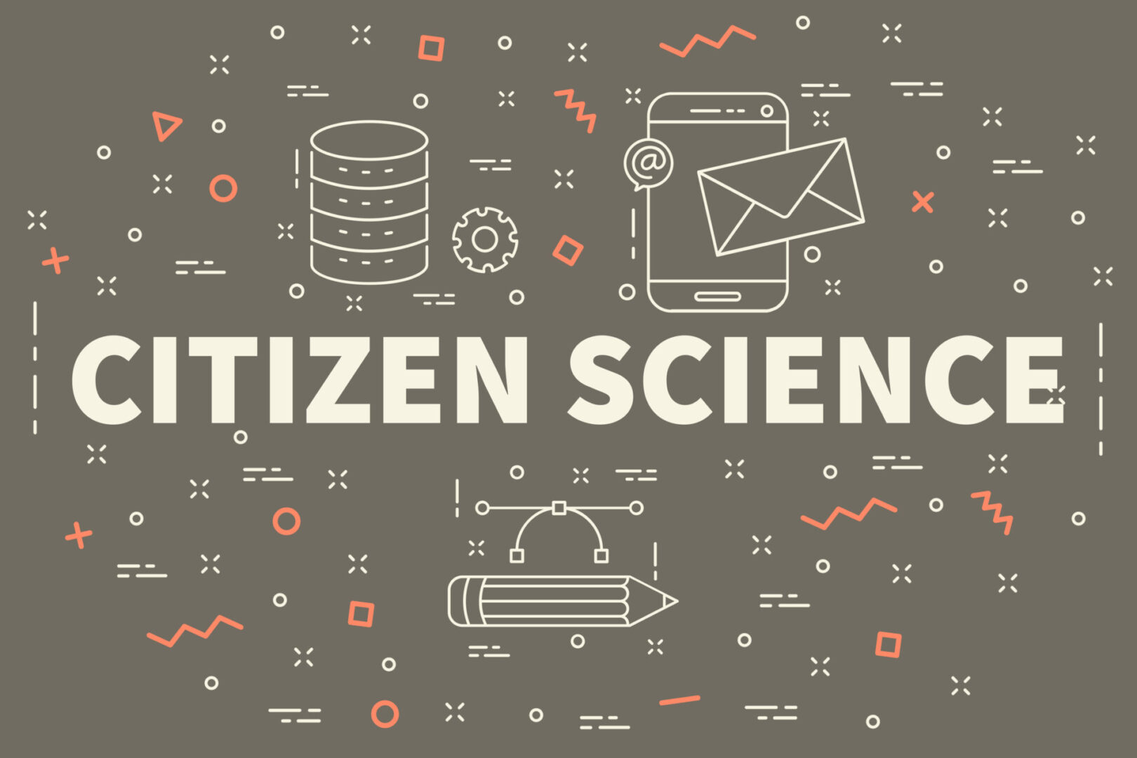 Conceptual,Business,Illustration,With,The,Words,Citizen,Science