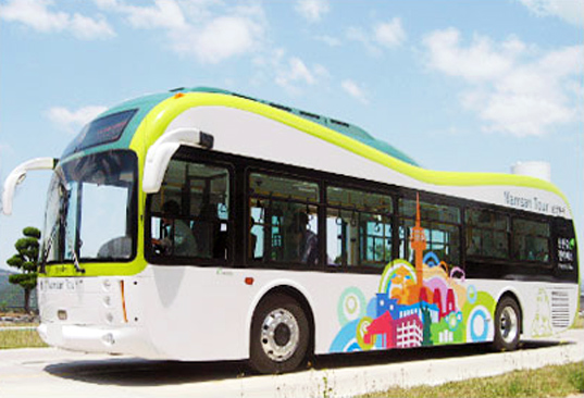 World's First Commercial Electric Bus, Korea, 2010